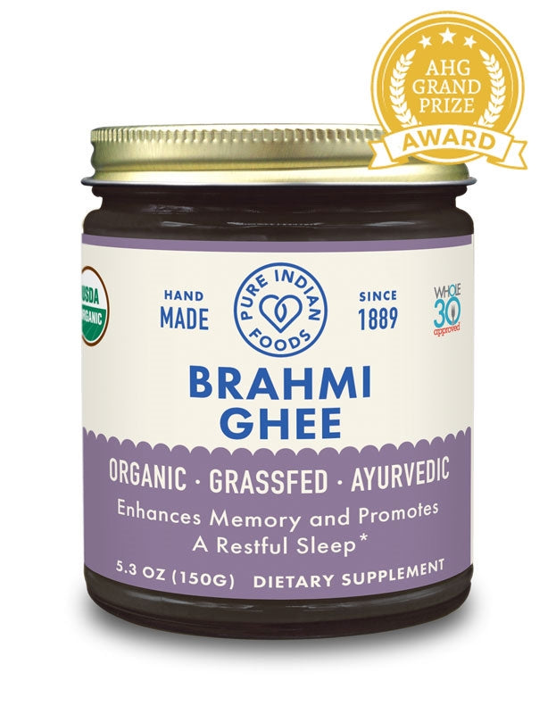Brahmi Ghee-Organic (7oz) - Vadik Herbs
