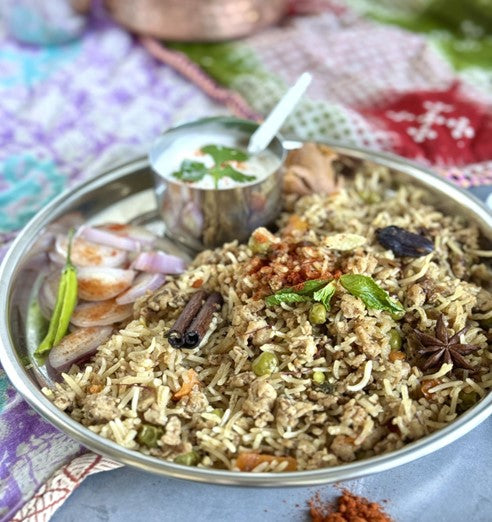 Homestyle Express Biryani (Rice Cooker Method)