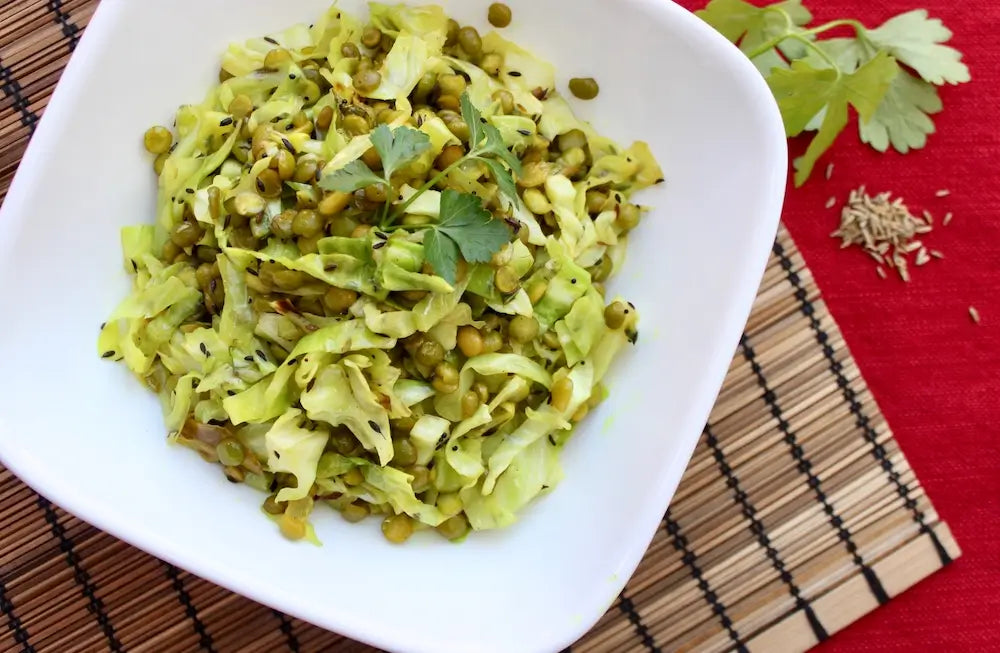 Cabbage with Split Peas