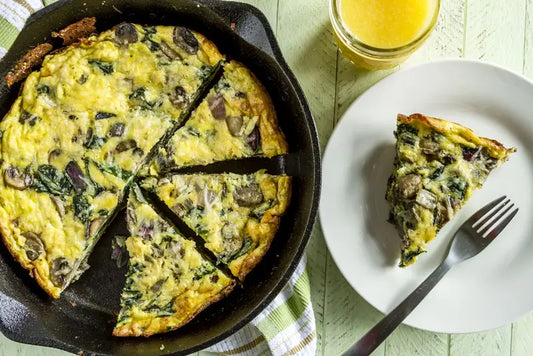 Sausage Mushroom Frittata