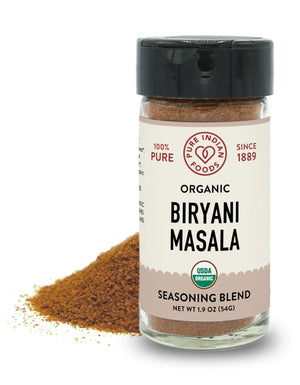 Biryani Masala Seasoning, Certified Organic - 1.9 oz