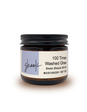 GHEEK™ 100 Times Washed Ghee Moisturizer - 25g