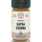 A 2.2 oz bottle of organic kapha churna, an ayurvedic blend of herbs and spices from Pure Indian Foods