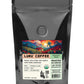 1 pouch of medium roast LURU Coffee, medium ground beans, a specialty organic indian coffee roasted on demand here in New Jersey