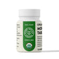 USDA Certified Organic seal on a bottle of Pure Indian Foods Organic Moringa pills.