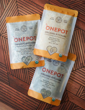 OnePot Kitchari Single Pack Ready-to-Cook Meals, Certified Organic