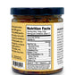 Nutrition Facts label on a jar of Organic Fermented Indian Garlic Pickle, a spicy pickled garlic achaar from Pure Indian Foods.