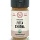 A 2.2 oz bottle of organic pitta churna, an ayurvedic blend of herbs and spices from Pure Indian Foods