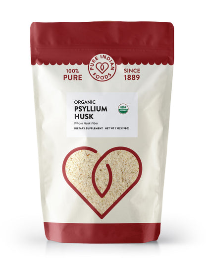 Organic Psyllium Whole Husk Fiber - 7 oz