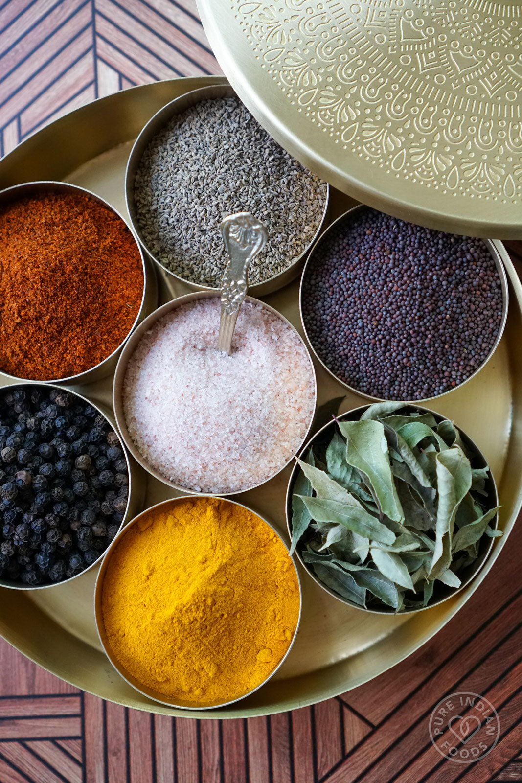 Indian spice online rack