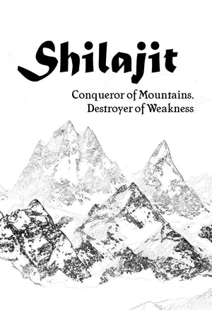 Booklet: Shilajit - Conqueror of Mountains, Destroyer of Weakness