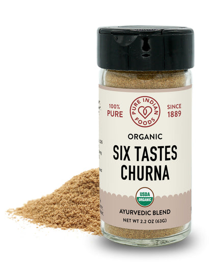 Ayurvedic Six Tastes Churna, Certified Organic