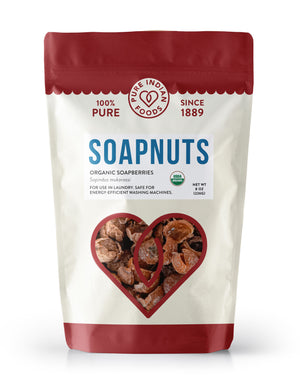 Soap Nuts, Certified Organic - 8 oz (226g)