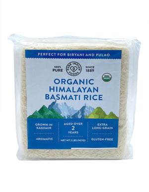 Himalayan Basmati Rice Aged 2 Years, Certified Organic - 2 lbs