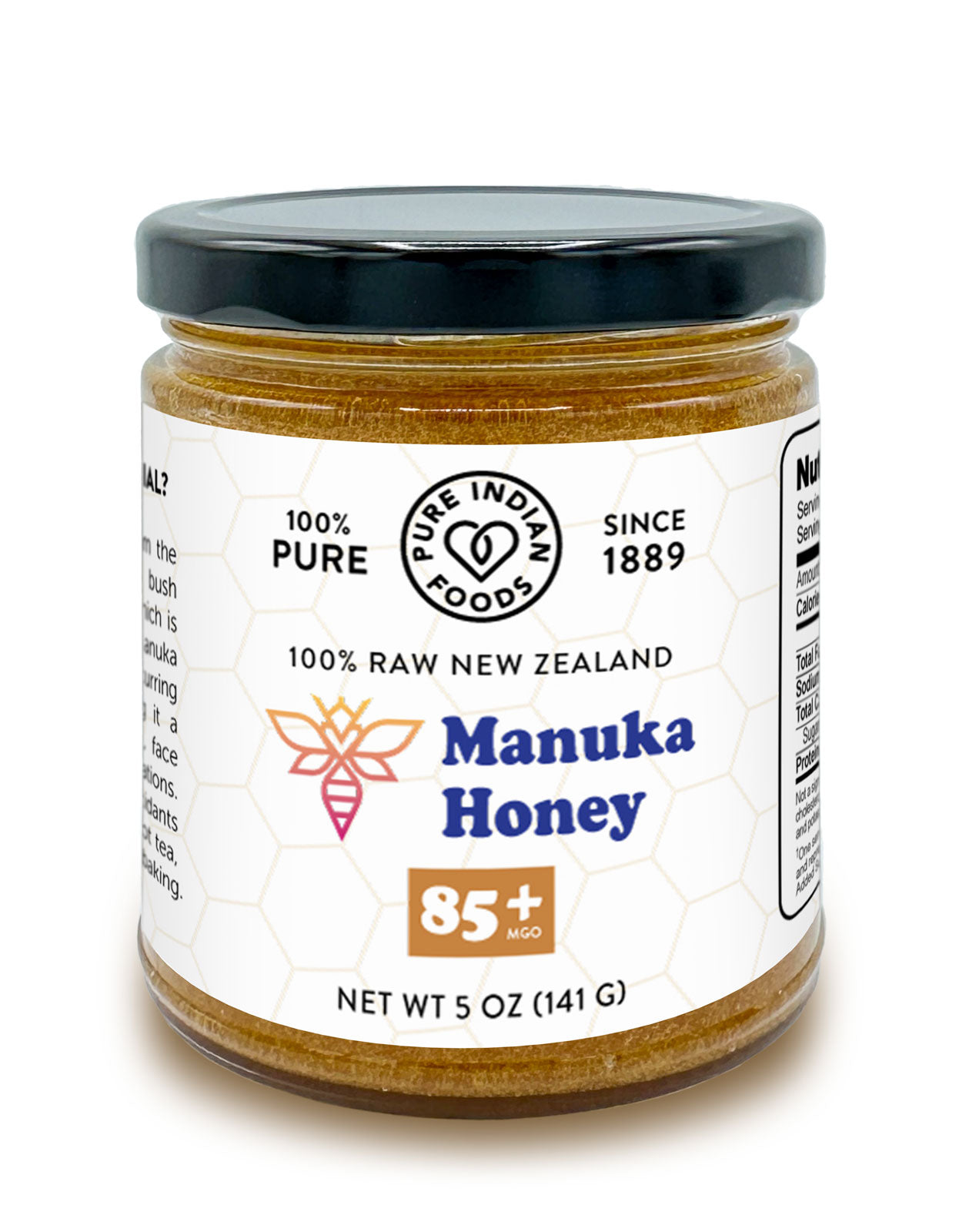 Raw Manuka Honey, 85+ MGO, New Zealand